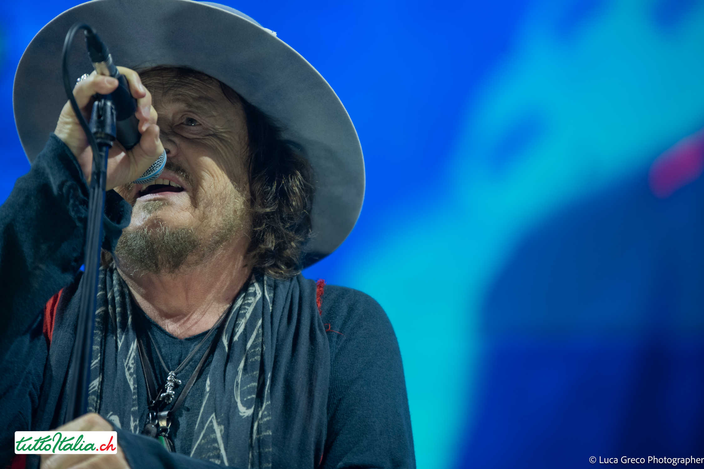 Zucchero concert Zurich 17.06.2026 Hallenstadion Tuttoitalia media partner