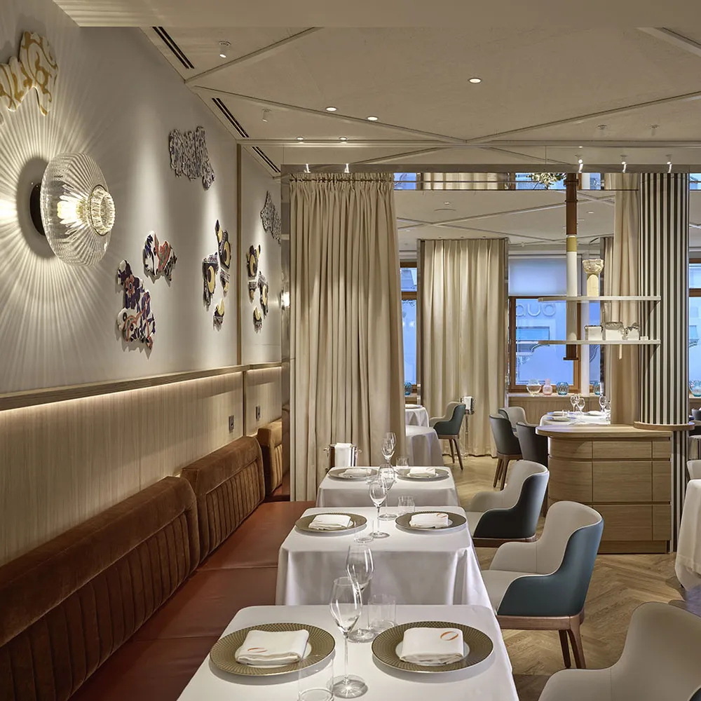 Il ristorante ORSINI al Mandarin Oriental Savoy di Zurigo