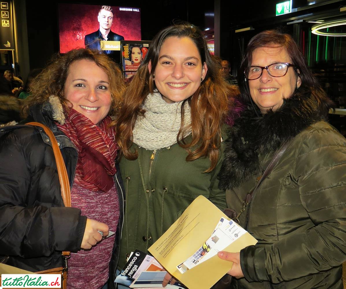 Il pubblico di Marco Mengoni alla Samsung Hall di Zurigo, 13 dicembre 2019