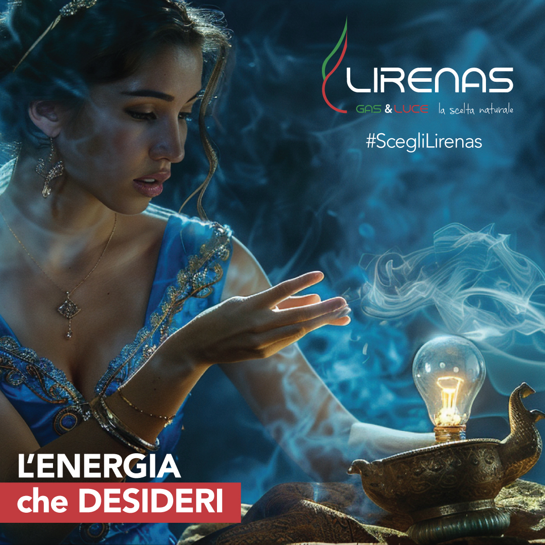Save at least 192 euros a year with the A.I.R.E. agreement from Lirenas Gas e Luce