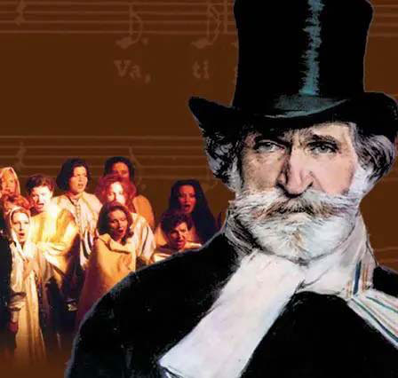 In December, the great concert in honour of Giuseppe Verdi