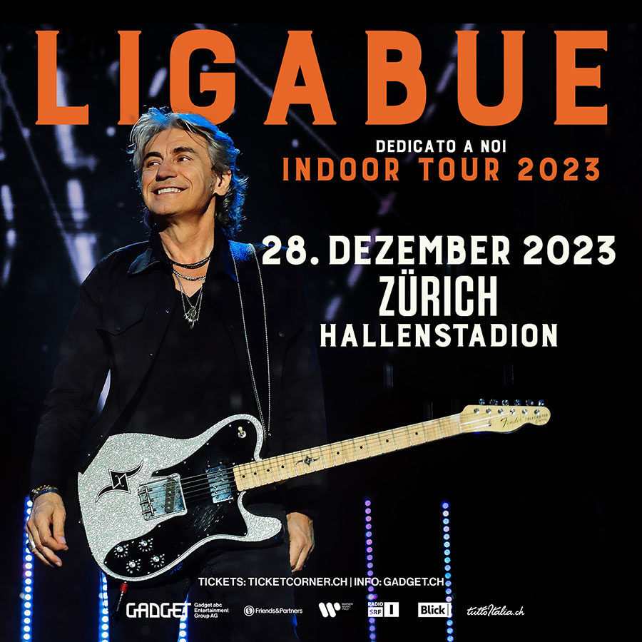 Ligabue Zurigo Hallenstadion 28 dicembe 2023 Tuttoitalia Media Partner