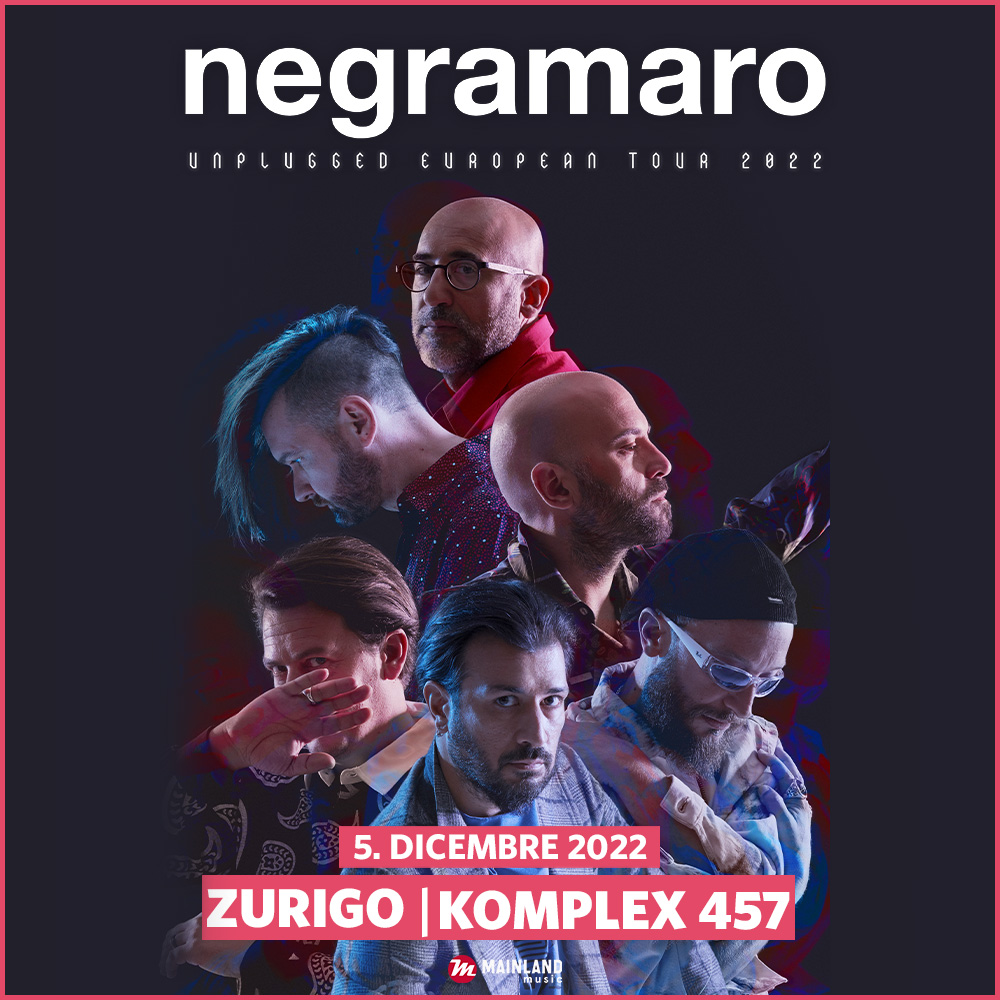Negramaro live in concert in Zurich