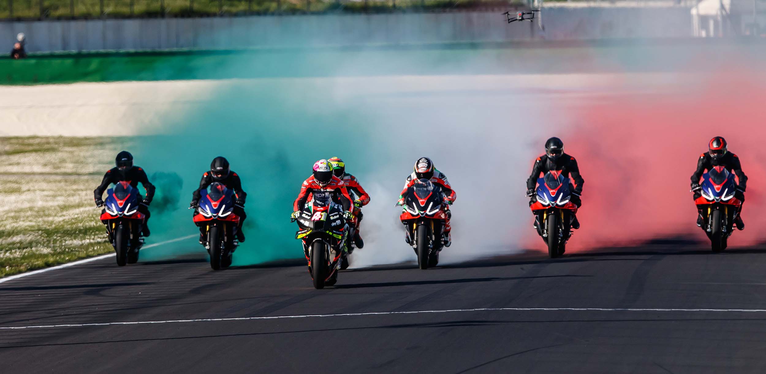 The Aprilia Racers Days kick off across Europe