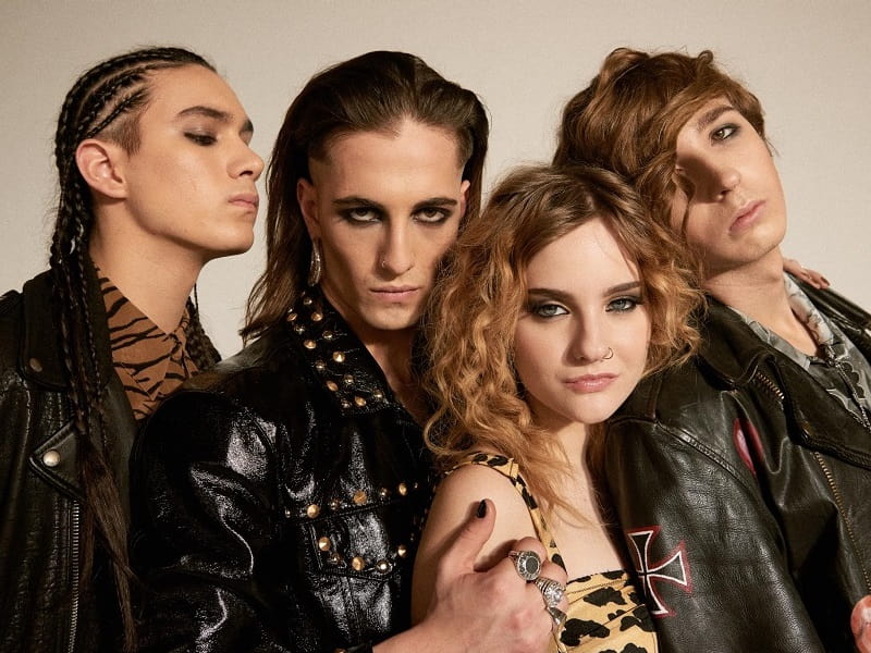 Maneskin arrive in Switzerland with a concert in Zurich