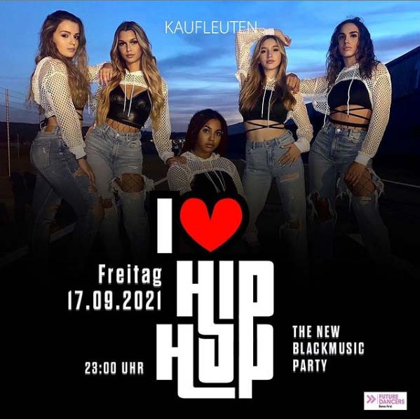 Future Dancers I Love Hip Hop Zürich Kaufleuten Flyer
