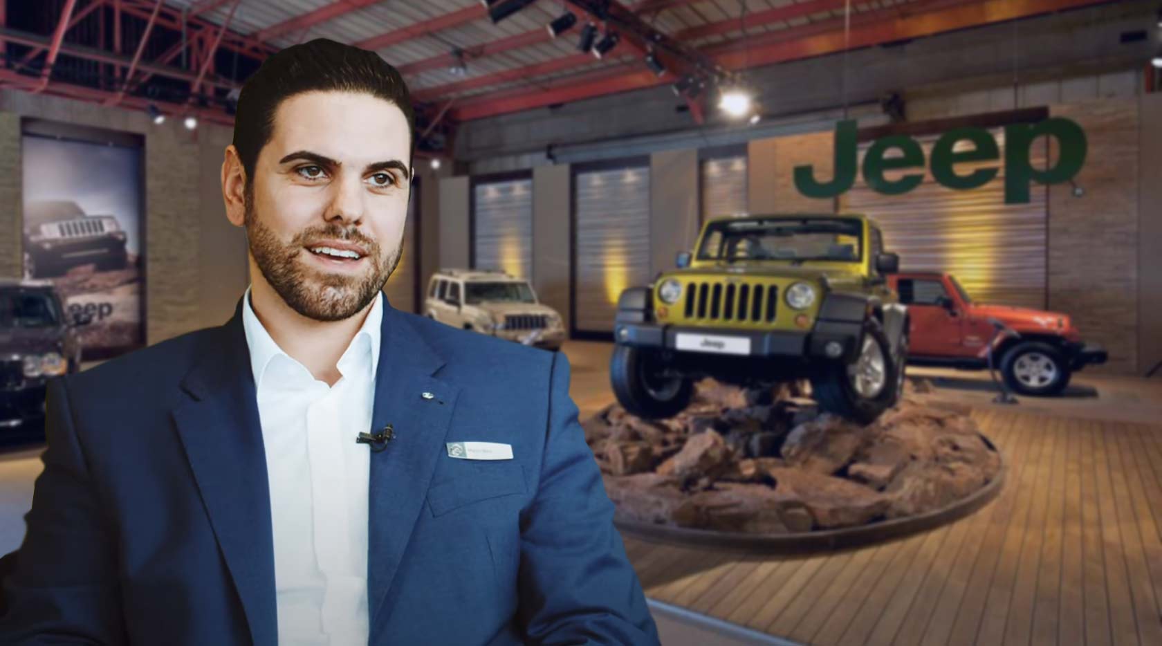 A true passion for cars, Marco Mele is the new Jeep manager