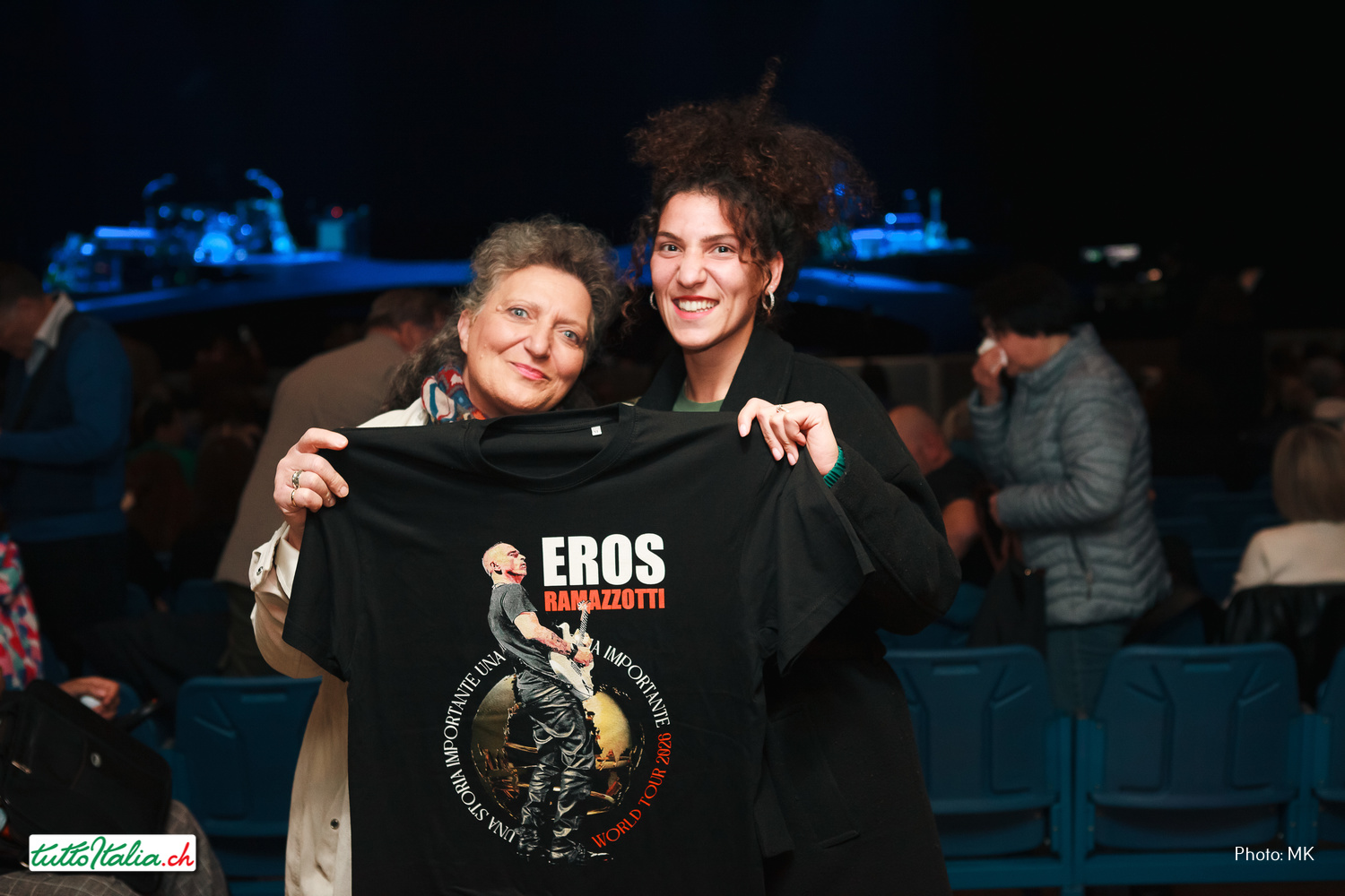 Eros Ramazzotti Ginevra 24 marzo 2026 Tuttotialia