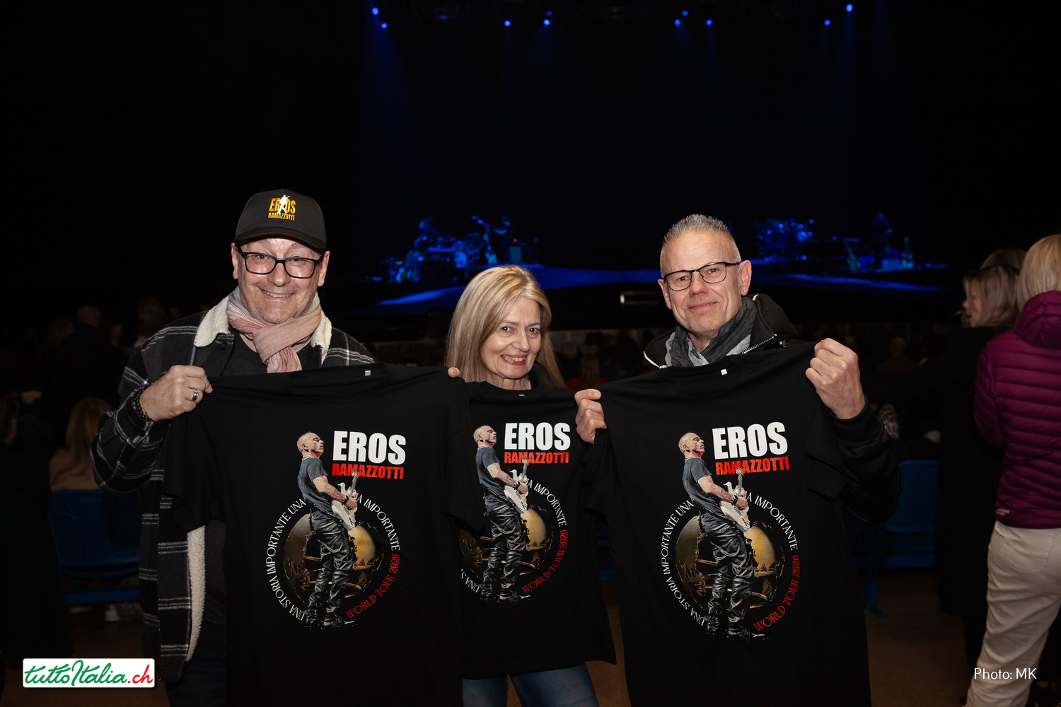Eros Ramazzotti Ginevra 24 marzo 2026 Tuttotialia