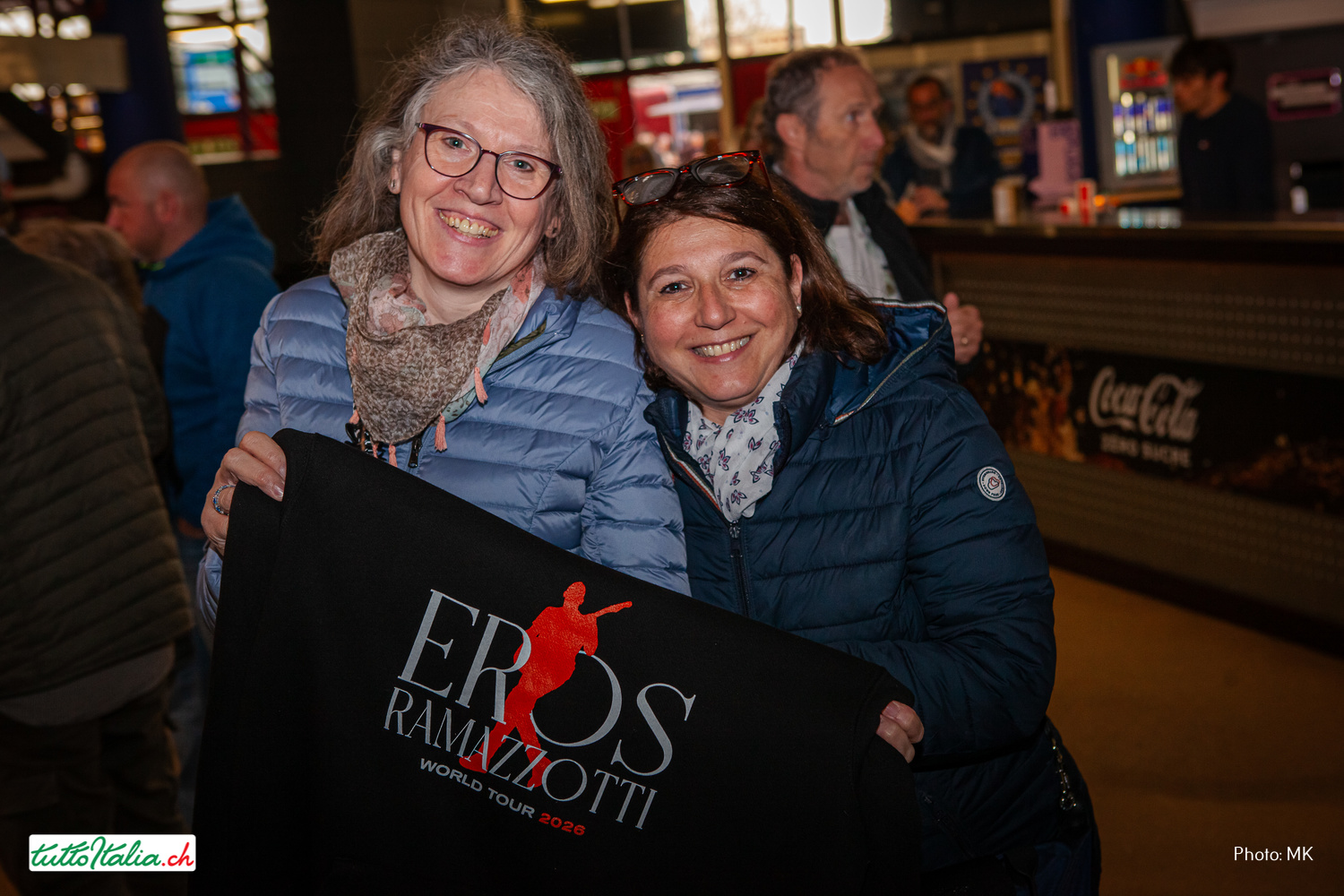 Eros Ramazzotti Ginevra 24 marzo 2026 Tuttotialia