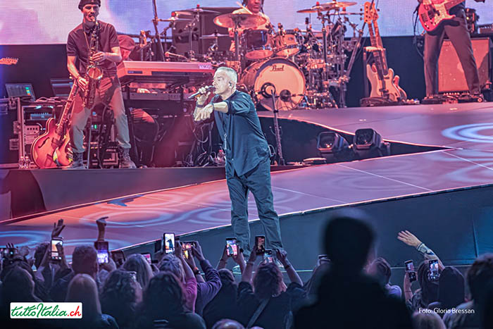 Eros Ramazzotti in Zurich: Hallenstadion sold out, see the photos