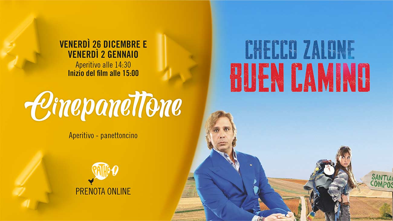Cinepanettone chez Pathé avec le nouveau film « Buen Camino » de Checco Zalone