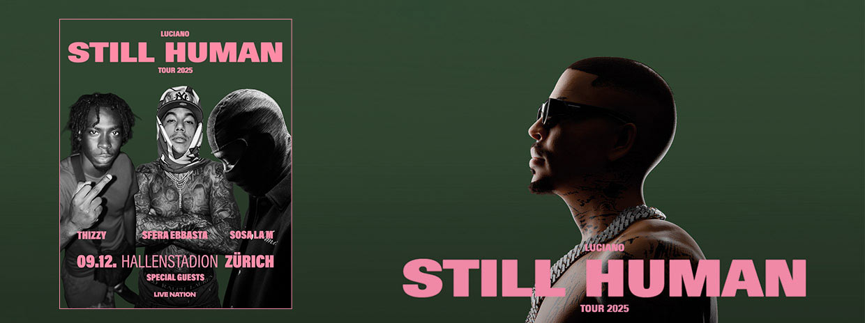Sfera Ebbasta special guest of German singer Luciano in Zurich, win 2x2 tickets