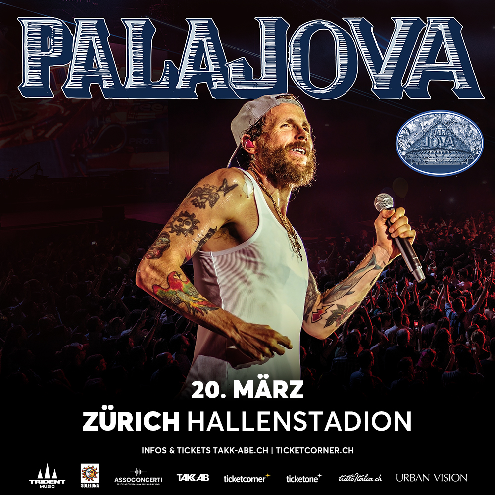Tuttoitalia è official Media Partner del concerto di Jovanotti giovedì 20.03.2025 ore 20, Hallenstadion Zurigo