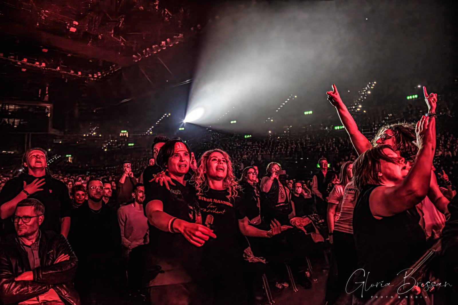 Gianna Nannini Zurigo Hallenstadion Tuttoitalia Gloria Bressan