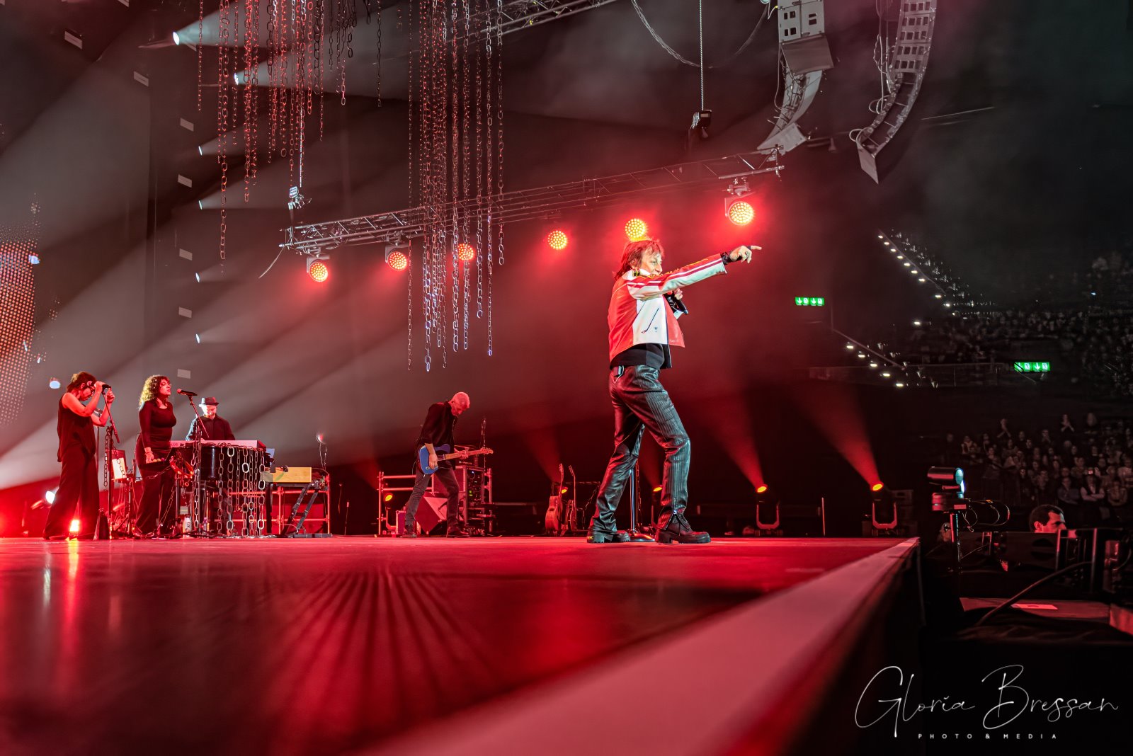 Gianna Nannini Zurigo Hallenstadion Tuttoitalia Gloria Bressan