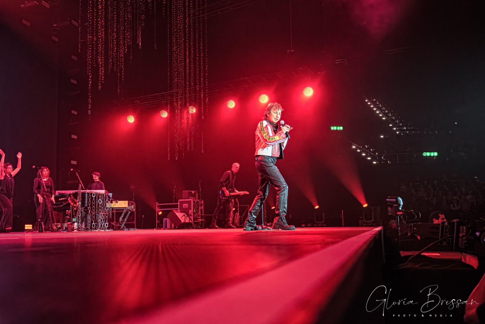 Gianna Nannini Zurigo Hallenstadion Tuttoitalia Gloria Bressan