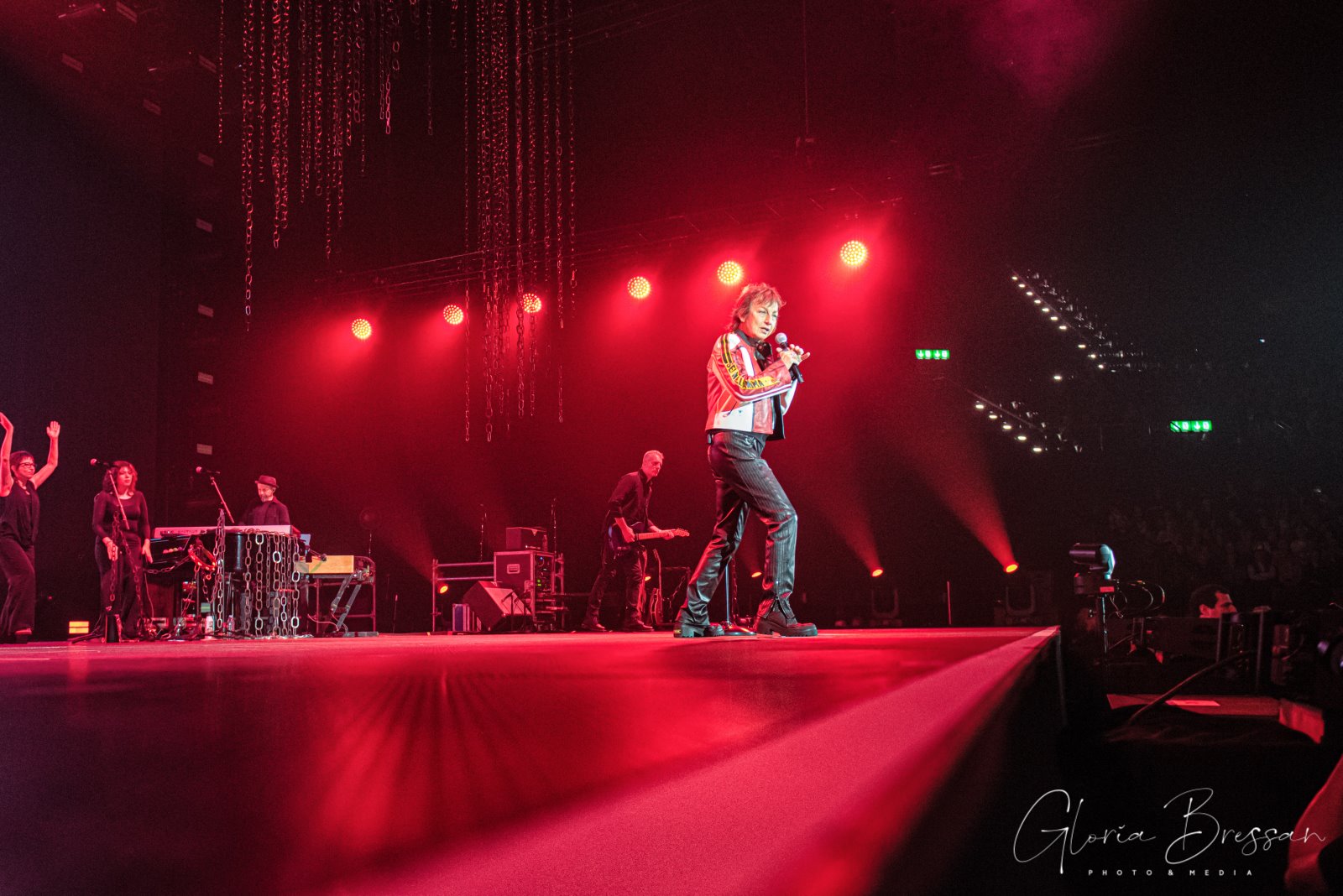 Gianna Nannini Zurigo Hallenstadion Tuttoitalia Gloria Bressan