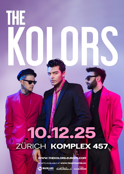 The Kolors Zurich 10.12.2025 Tuttoitalia Media Partner