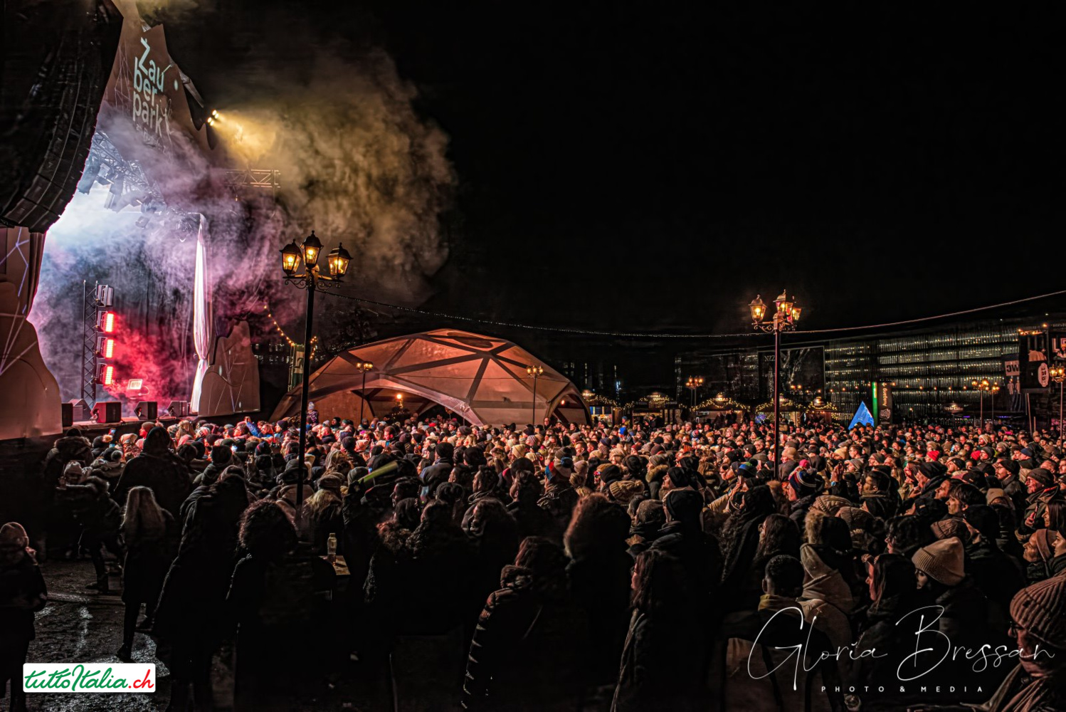 The Kolors Zauberpark Zurigo 28.11.2024 Tuttoitalia Gloria Bressan