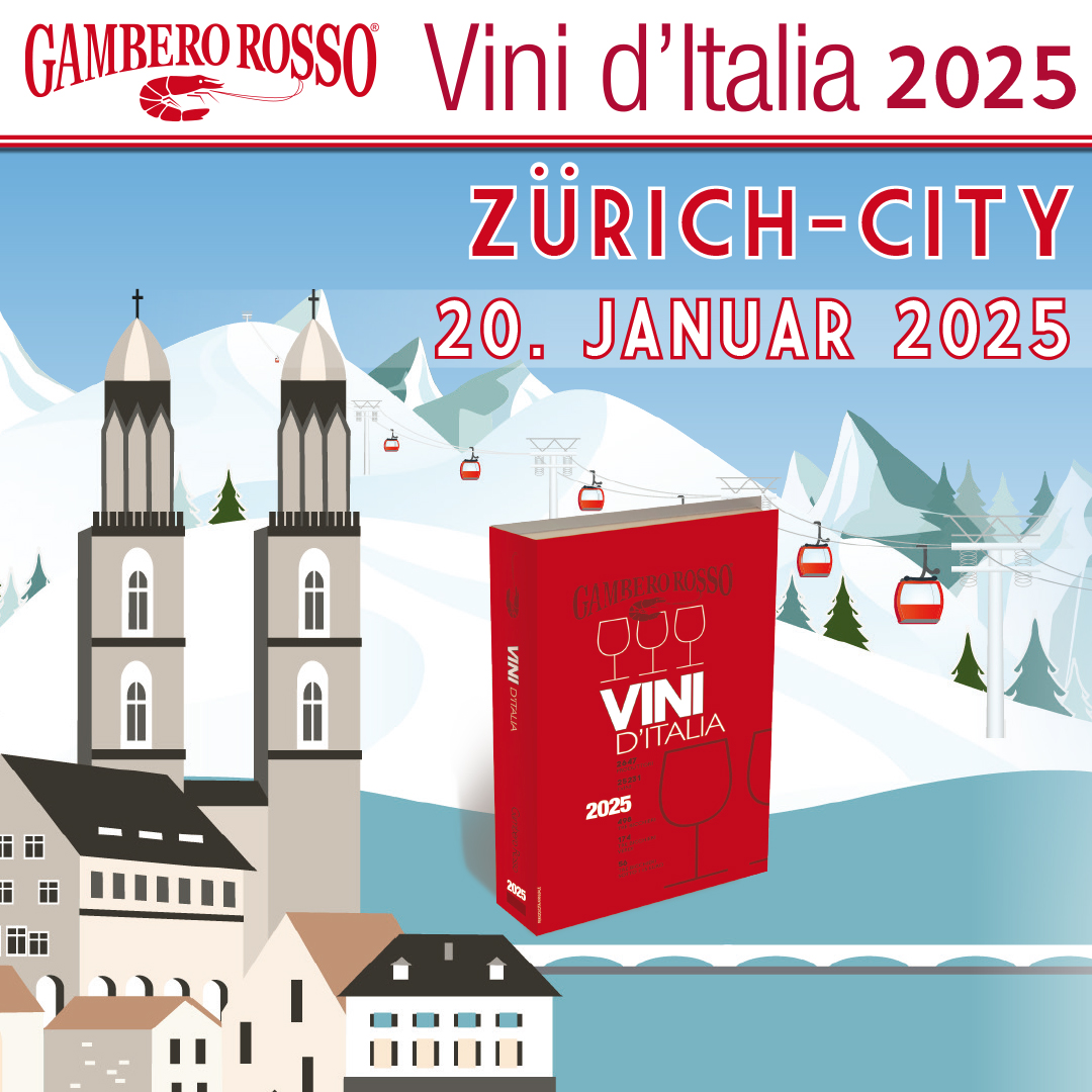 GAMBERO ROSSO Vini d'Italia 2025: the exclusive event in Zurich