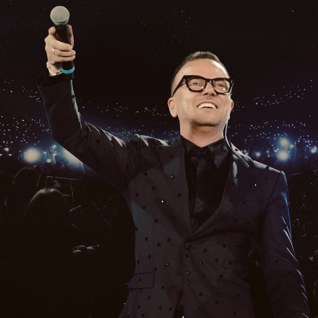 Gigi D'Alessio in concert at the Kongresshaus in Zurich