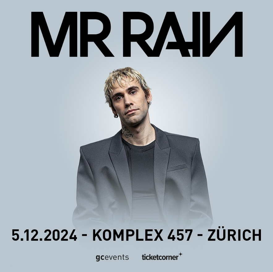 Mr Rain a Zurigo 05.12.2024 Komplex 457 Tuttoitalia Media Partner