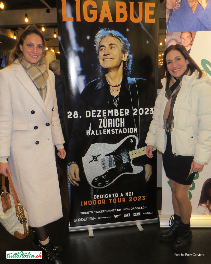 Ligabue Zurigo Hallenstadion 28.12.2023 Tuttoitalia Media Partner