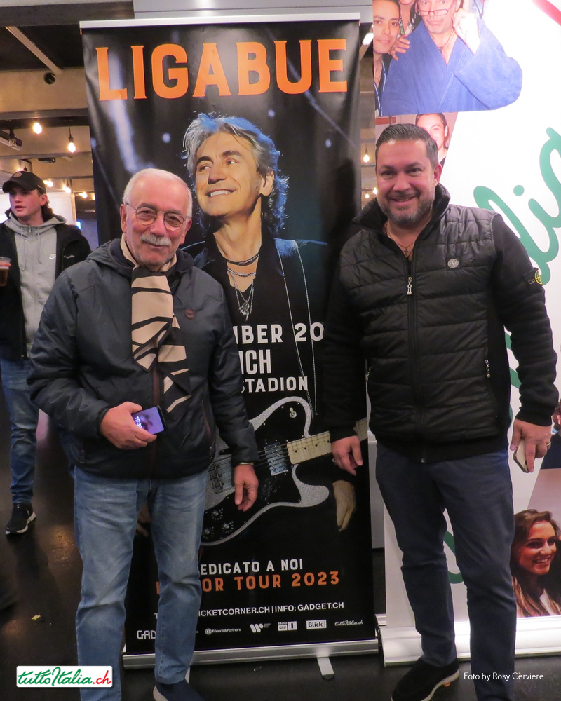 Ligabue Zurigo Hallenstadion 28.12.2023 Tuttoitalia Media Partner