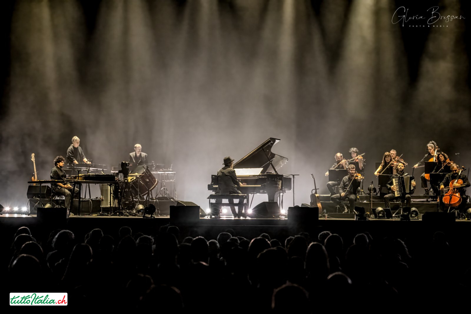 Ludovico Einaudi Zurigo 26.02.2025 Hallenstasion Tuttoitalia Media Partner