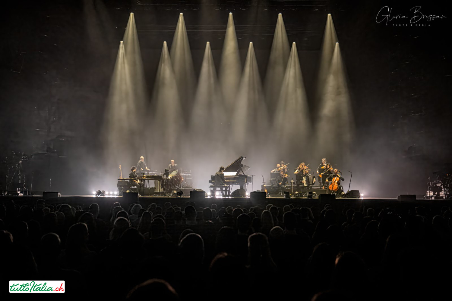 Ludovico Einaudi Zurigo 26.02.2025 Hallenstasion Tuttoitalia Media Partner