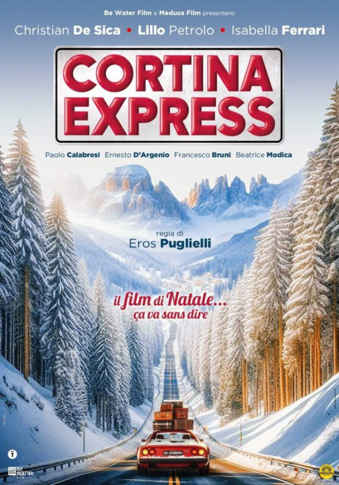 Cortina Express mit Christian De Sica im Kino