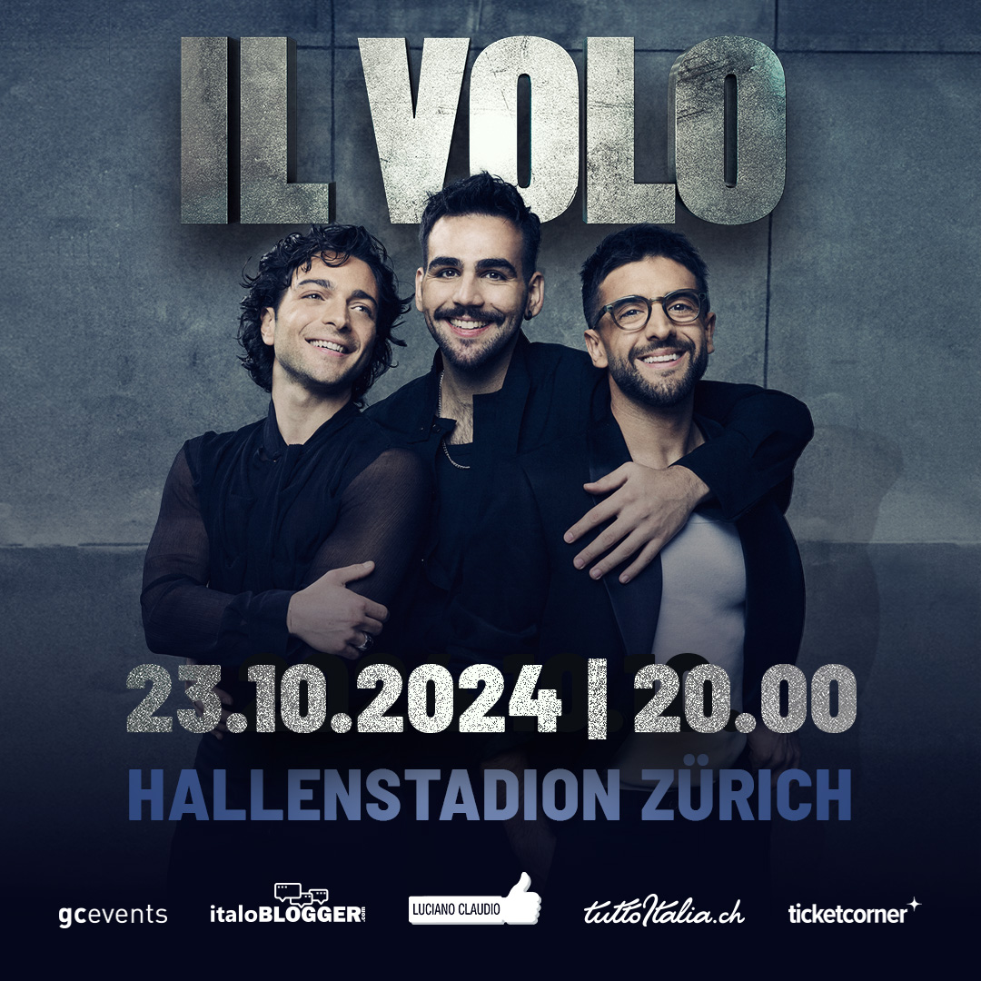 Il Volo live in concerto 23.10.2024 Zurigo Hallenstadion
