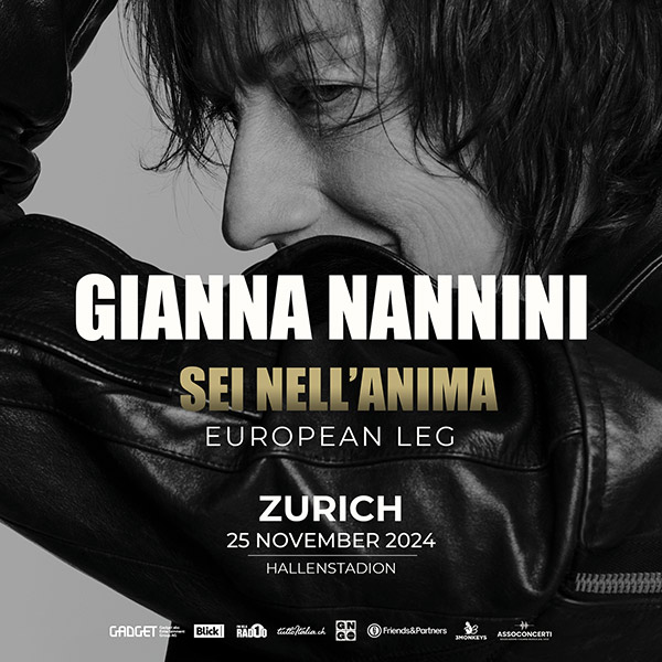 Gianna Nannini Zurigo 25 novembre 2024