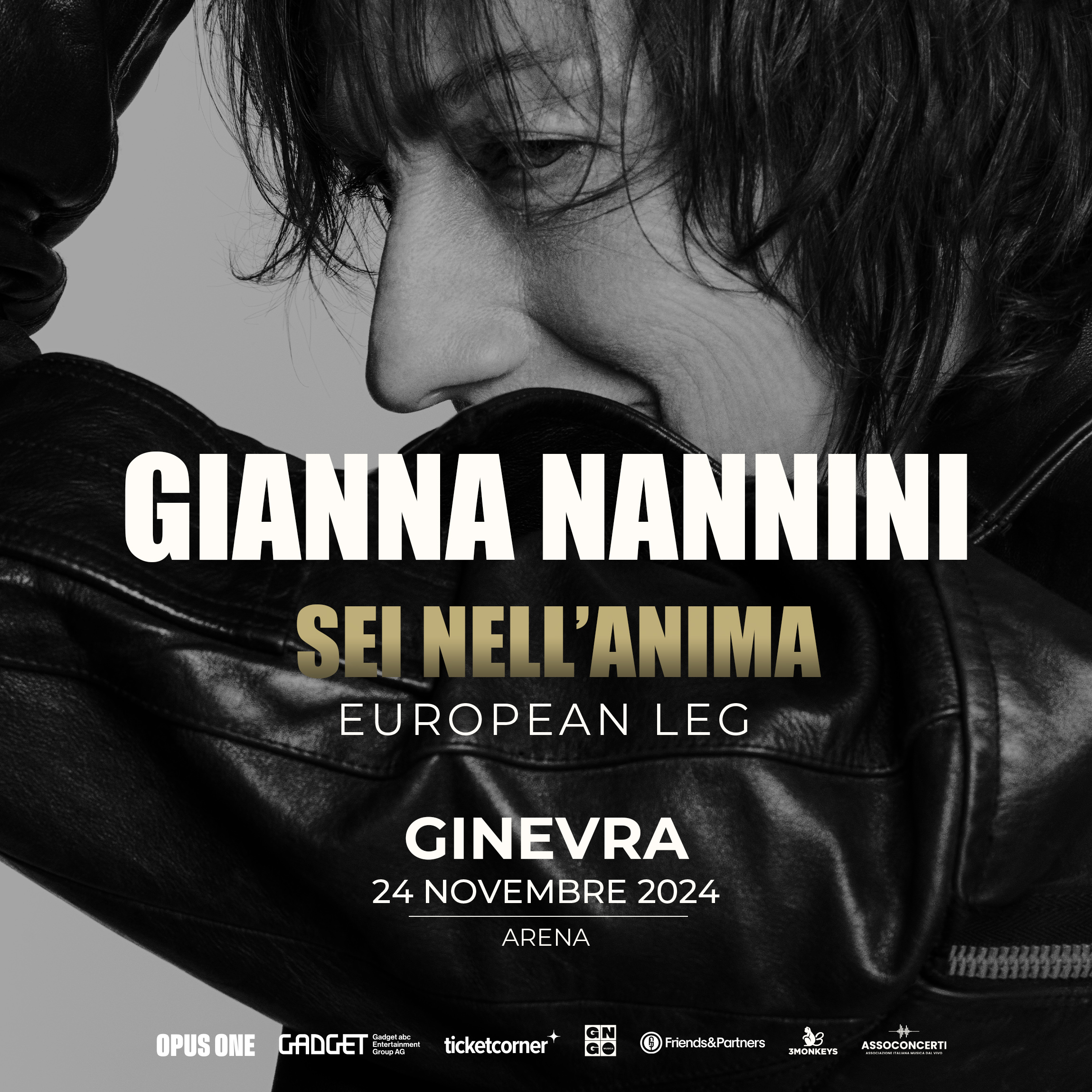 Gianna Nannini Geneve 24 novembre 2024