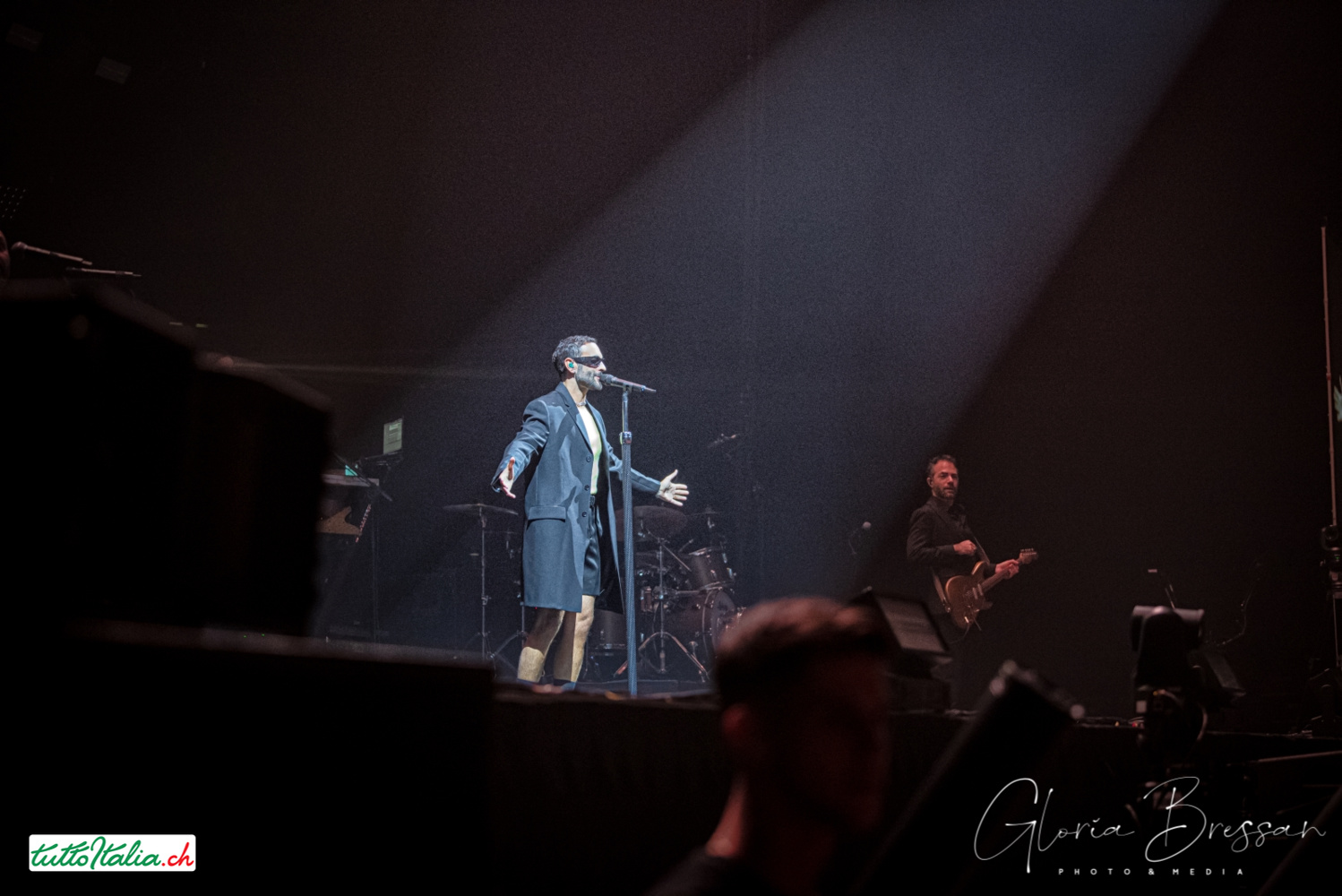 Gloria Bressan - Concerto di Marco Mengoni 31.10.2023 Hallenstadion Zurigo Tuttoitalia Media Partner