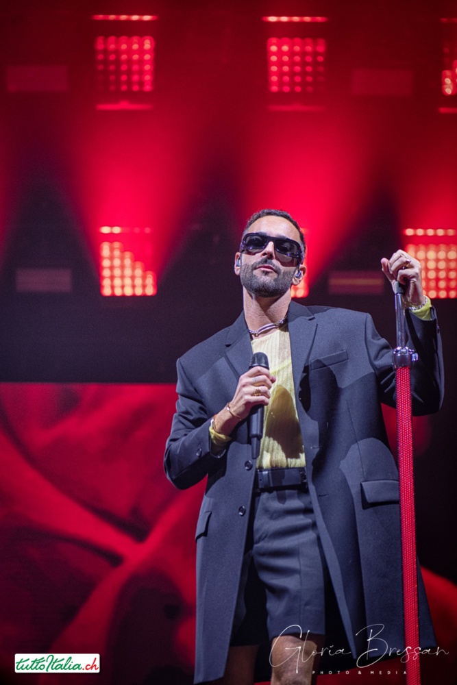 Gloria Bressan - Concerto di Marco Mengoni 31.10.2023 Hallenstadion Zurigo Tuttoitalia Media Partner