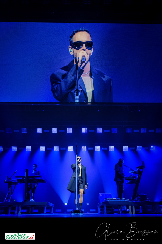 Gloria Bressan - Concerto di Marco Mengoni 31.10.2023 Hallenstadion Zurigo Tuttoitalia Media Partner