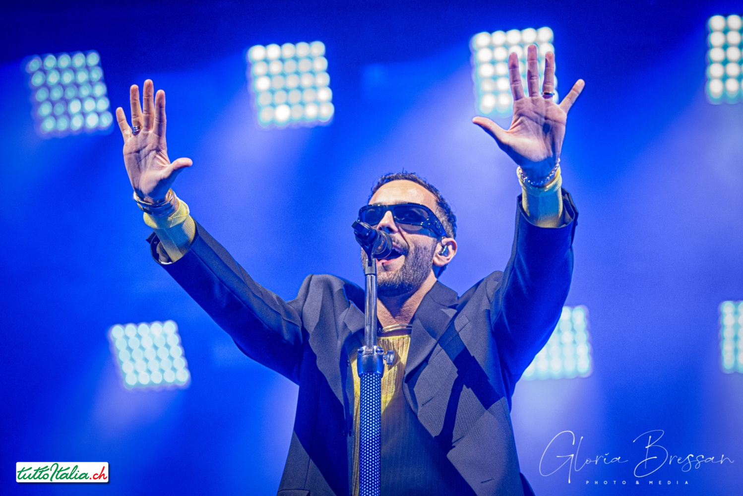 Gloria Bressan - Concerto di Marco Mengoni 31.10.2023 Hallenstadion Zurigo Tuttoitalia Media Partner