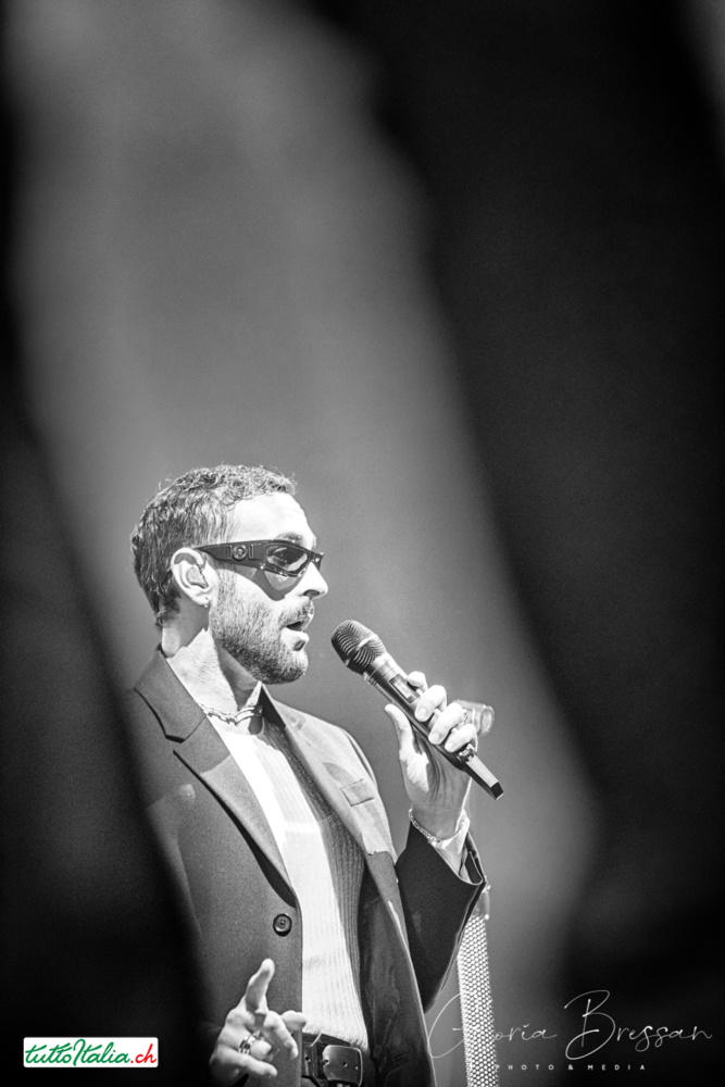 Gloria Bressan - Concerto di Marco Mengoni 31.10.2023 Hallenstadion Zurigo Tuttoitalia Media Partner
