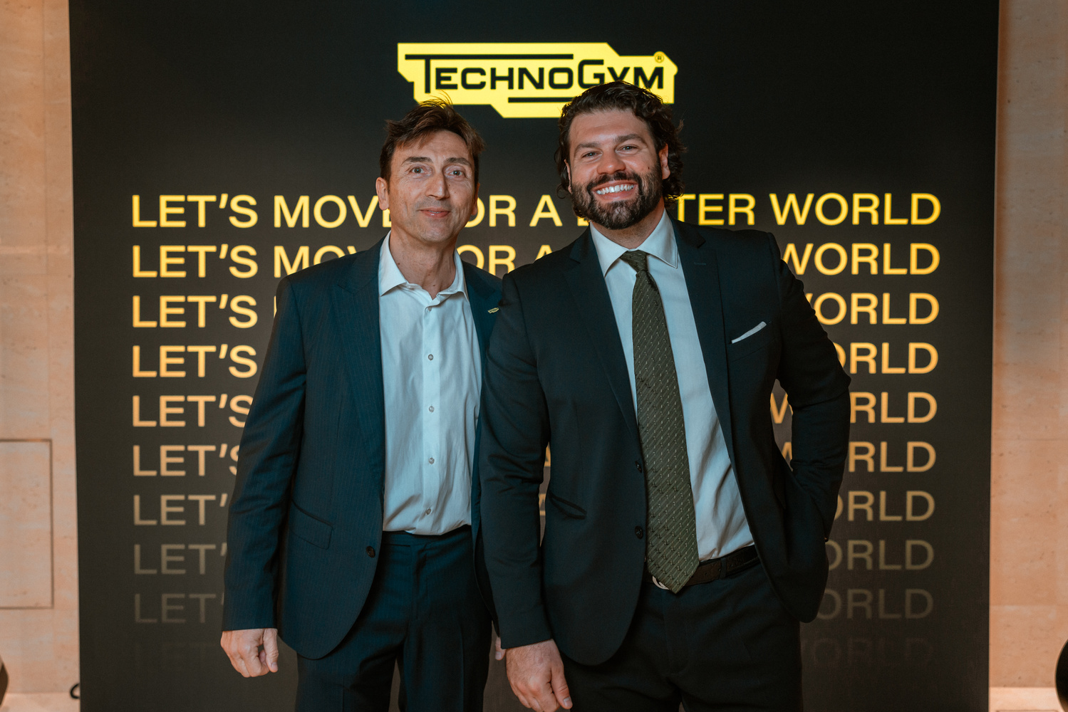 Technogym Boutique Zurich Andrea Matteucci CEO di Tecnogym Svizzera e Cirano Tondi CEO di Tuttoitalia