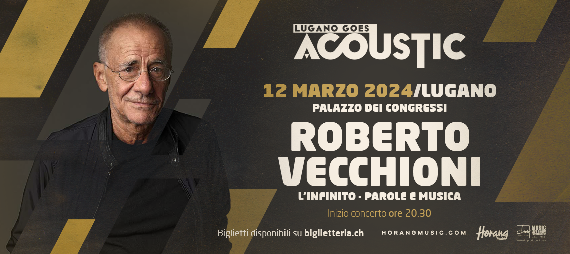 Roberto Vecchioni en concert à Lugano