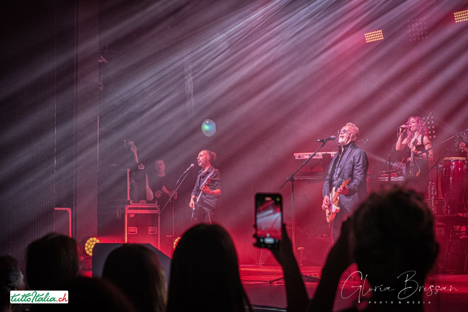Regardez les photos d'Umberto Tozzi « Gloria Forever il Tour 2023 » à Zurich