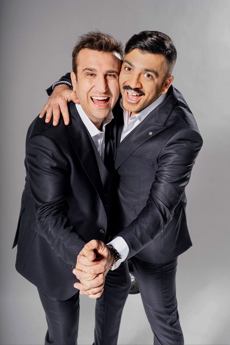 Pio e Amedeo « Nous apportons en Suisse trois felicissime serate comme expérience sociale »