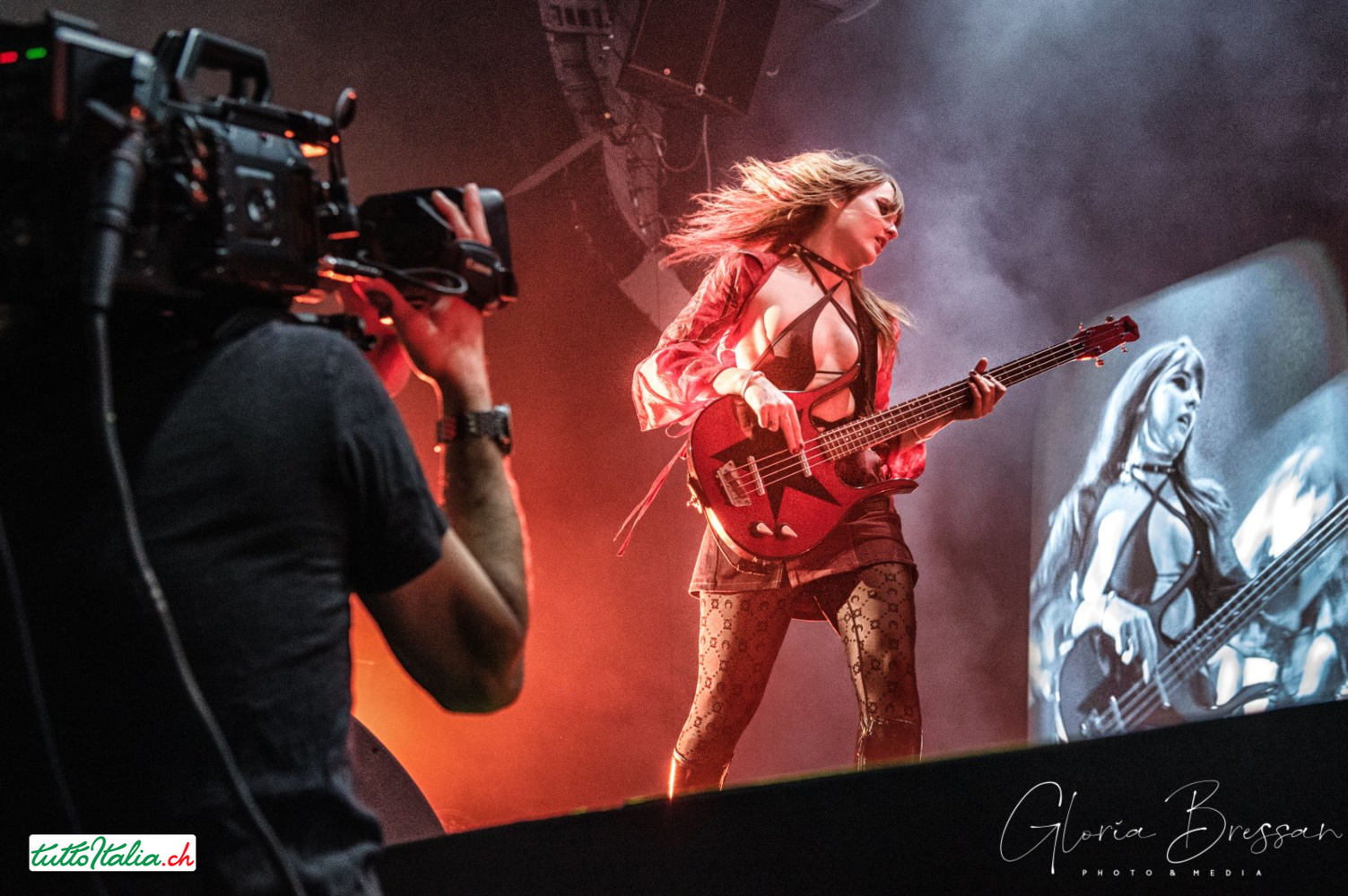 Maneskin Zurich Zurigo Tuttoitalia Gloria Bressan