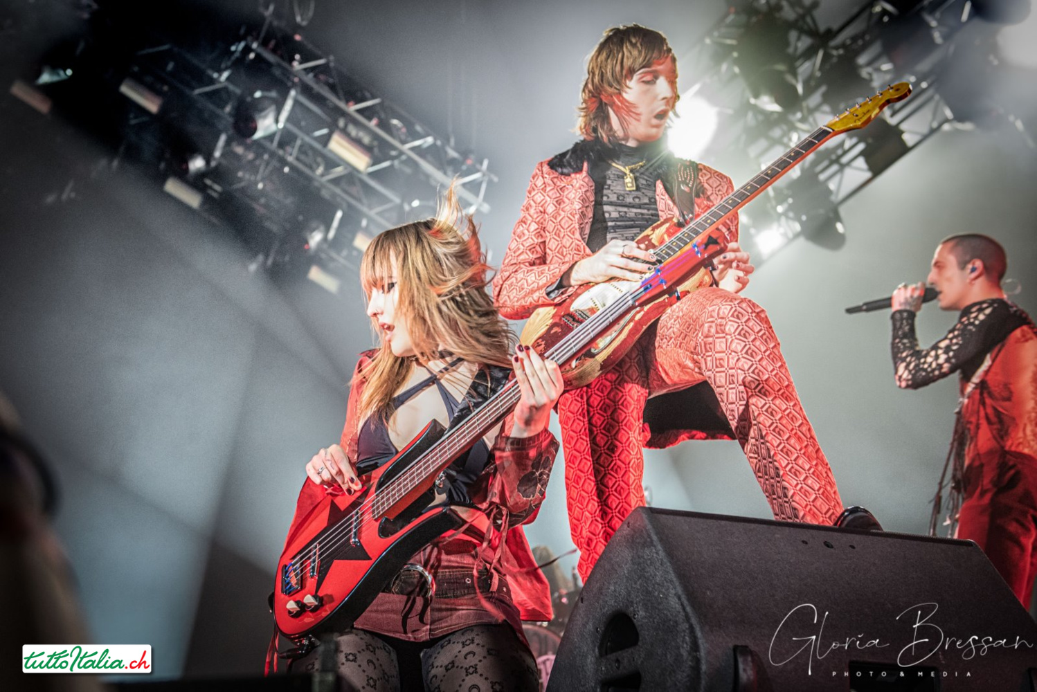 Maneskin Zurich Zurigo Tuttoitalia Gloria Bressan
