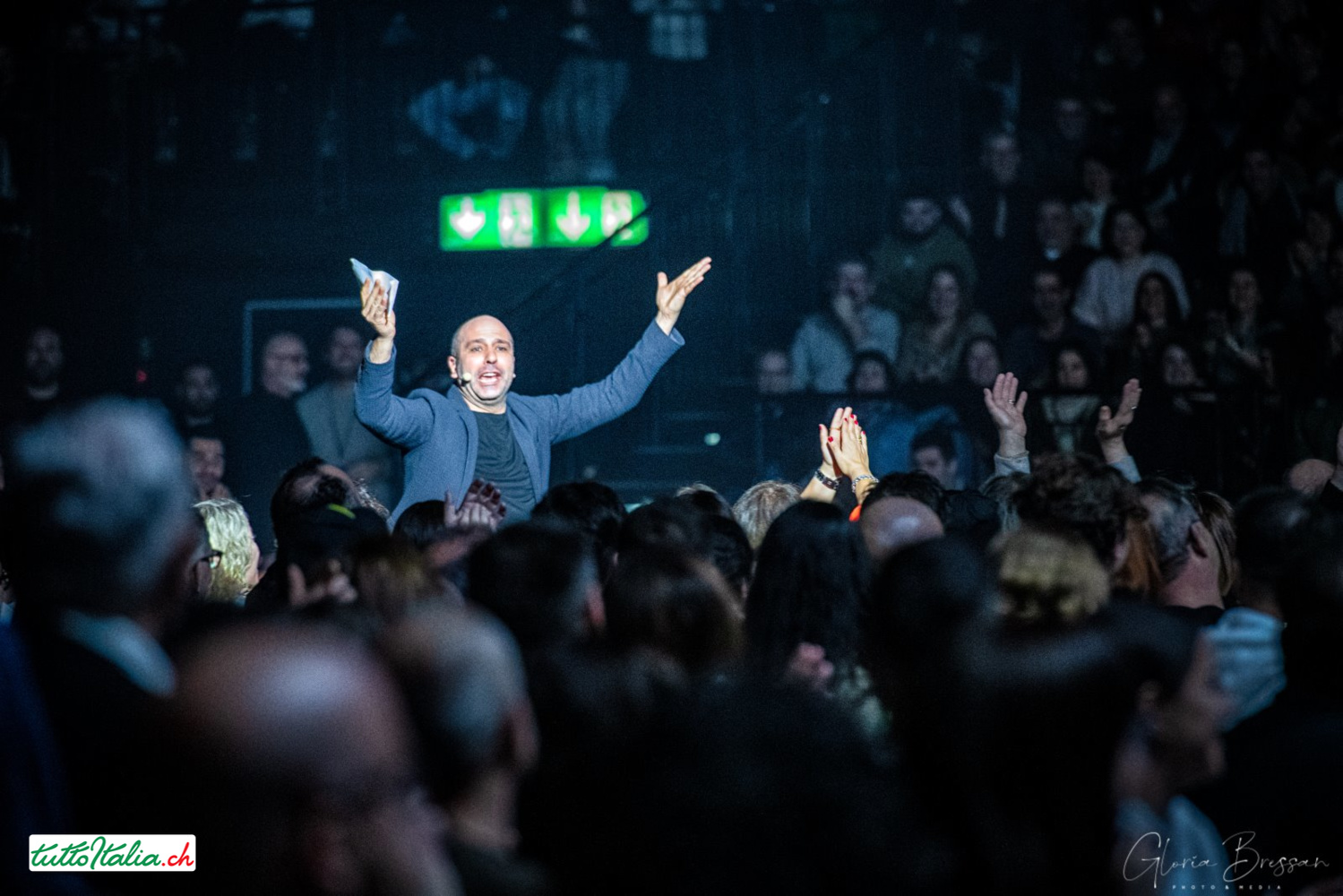Checco Zalone Zurigo Hallenstadion Tuttoitalia Mediapartner