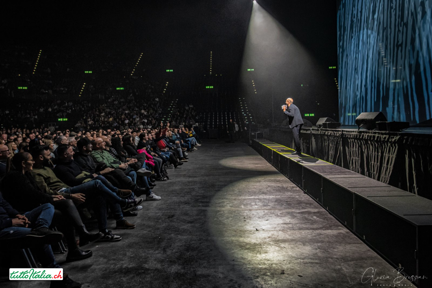 Checco Zalone Zurigo Hallenstadion Tuttoitalia Mediapartner