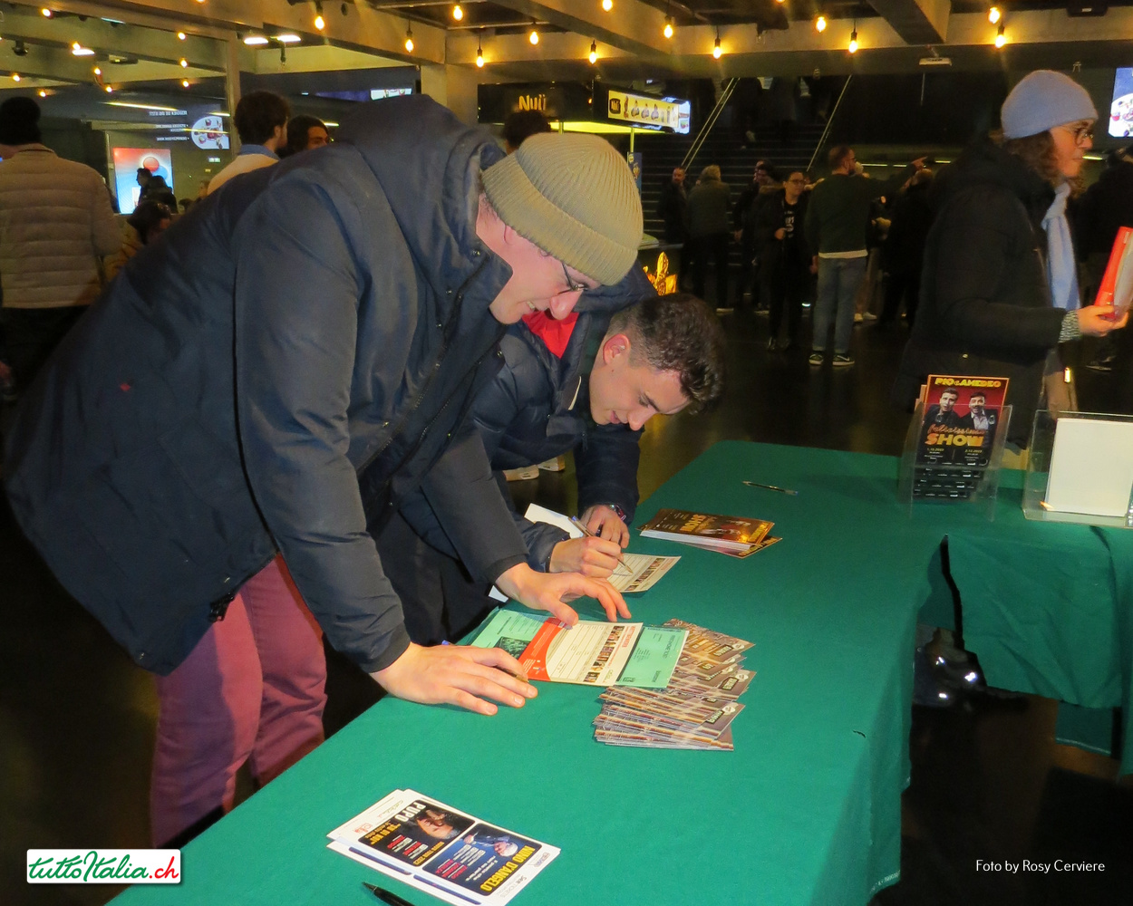 Checco Zalone Zurigo Hallenstadion Tuttoitalia Mediapartner