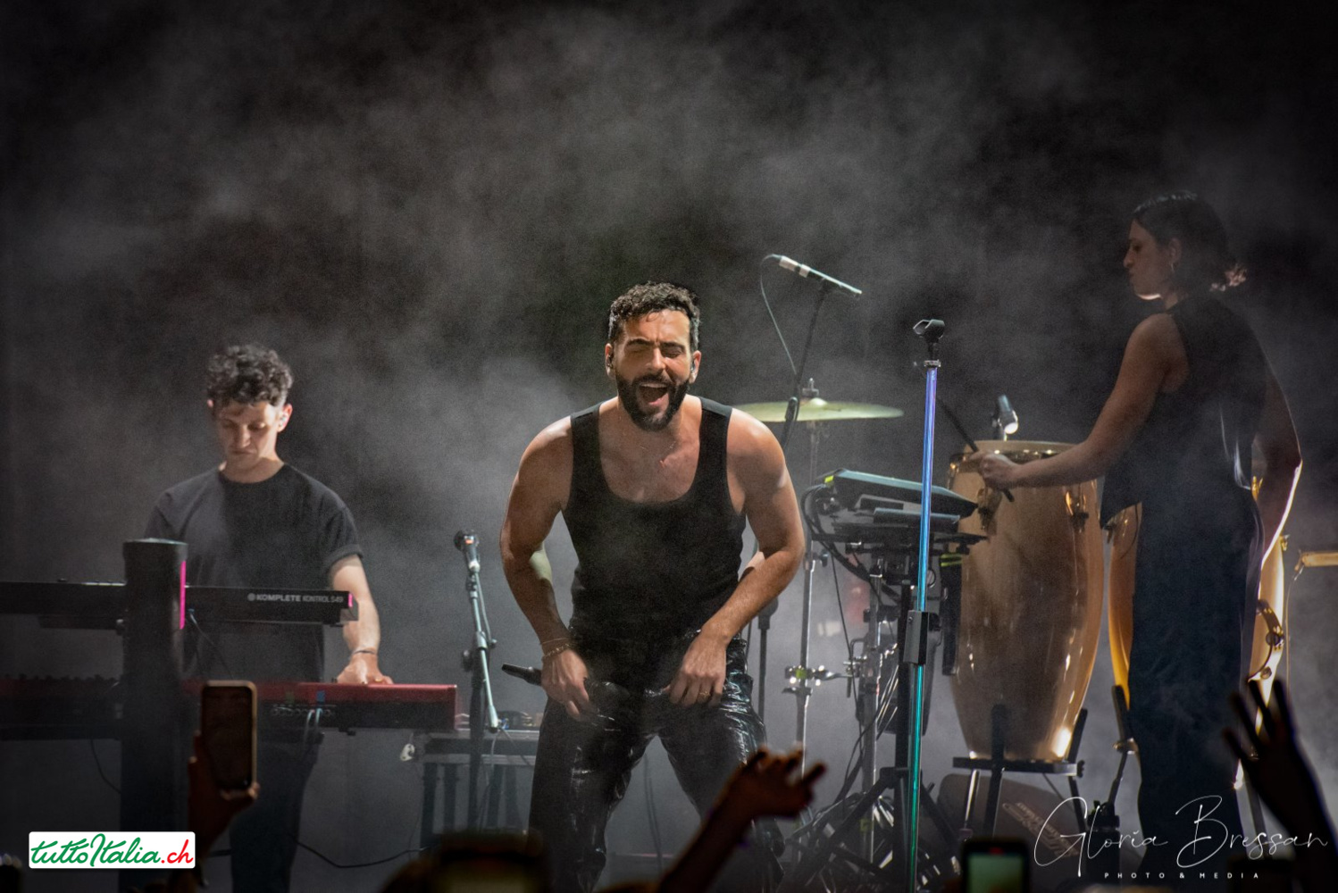 Marco Mengoni cocnerto Komplex 457 Zurigo Tuttoitalia Media Partner
